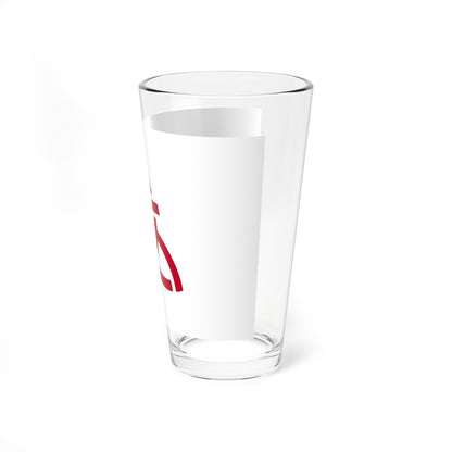 Flag of Atsugi Kanagawa (Japan) Pint Glass 16oz