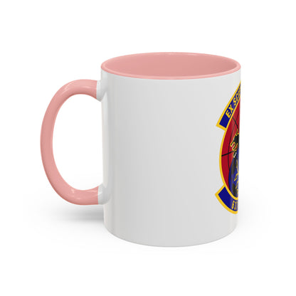 637th Electronic Systems Squadron (U.S. Air Force) Accent Coffee Mug
