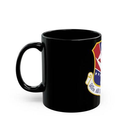 507th Air Refueling Wing (U.S. Air Force) Black Coffee Mug-Go Mug Yourself