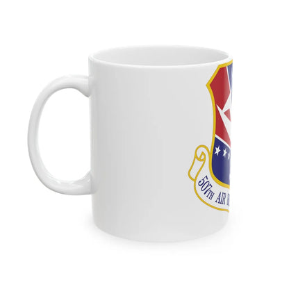 507th Air Refueling Wing (U.S. Air Force) White Coffee Mug-Go Mug Yourself