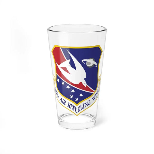 507th Air Refueling Wing (U.S. Air Force) Pint Glass 16oz 16oz - Go Mug Yourself