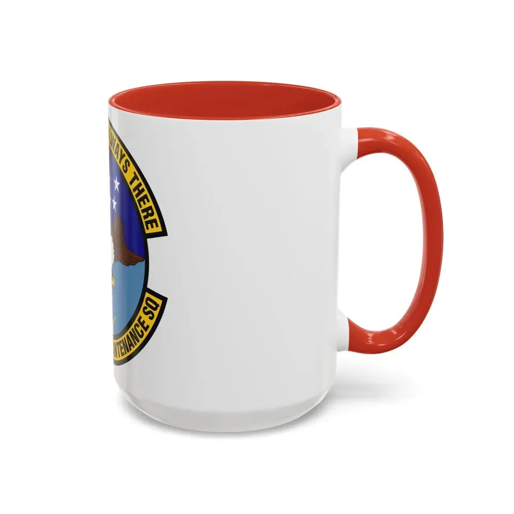 507th Aircraft Maintenance Squadron (U.S. Air Force) Accent Coffee Mug - Go Mug Yourself