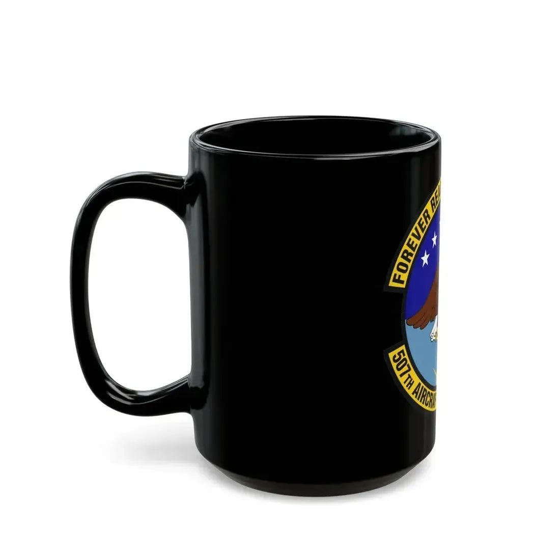 507th Aircraft Maintenance Squadron (U.S. Air Force) Black Coffee Mug - Go Mug Yourself