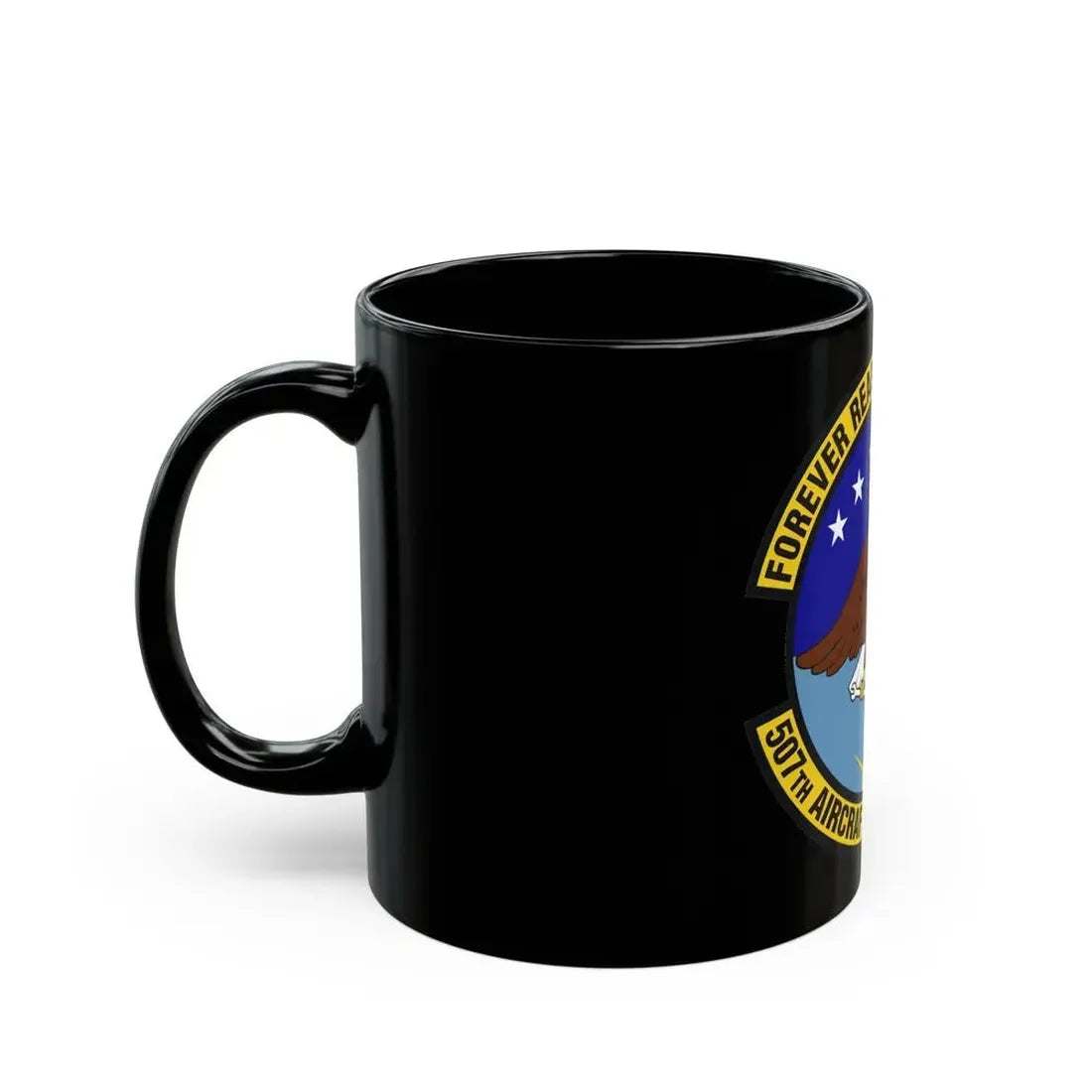 507th Aircraft Maintenance Squadron (U.S. Air Force) Black Coffee Mug - Go Mug Yourself