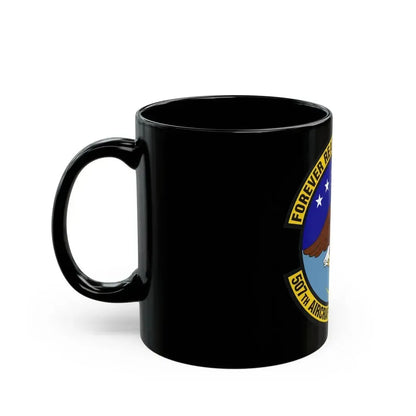 507th Aircraft Maintenance Squadron (U.S. Air Force) Black Coffee Mug - Go Mug Yourself