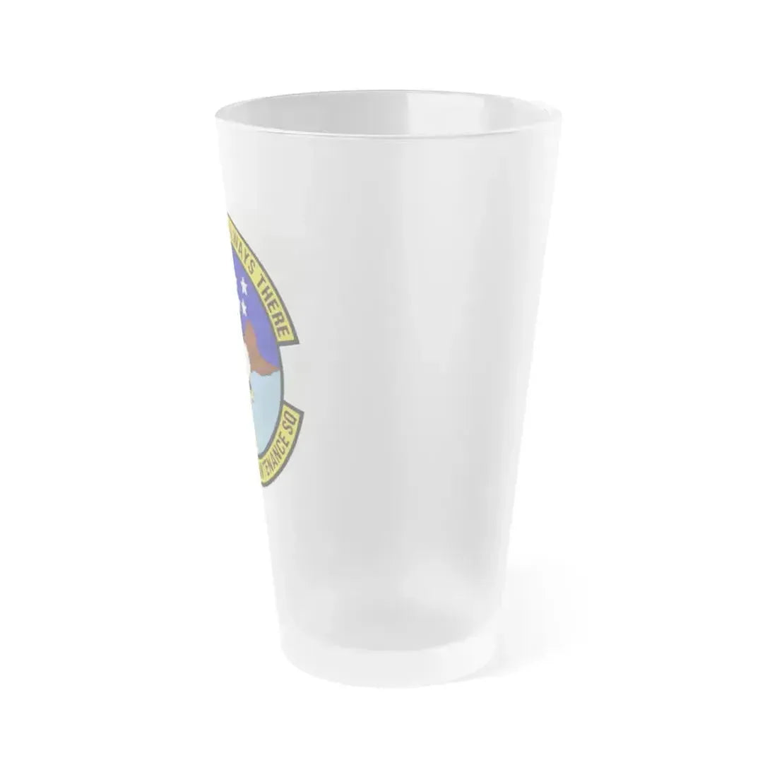 507th Aircraft Maintenance Squadron (U.S. Air Force) Frosted Pint Glass 16oz - Go Mug Yourself