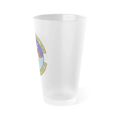507th Aircraft Maintenance Squadron (U.S. Air Force) Frosted Pint Glass 16oz - Go Mug Yourself