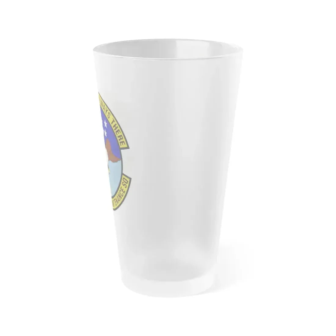 507th Aircraft Maintenance Squadron (U.S. Air Force) Frosted Pint Glass 16oz - Go Mug Yourself