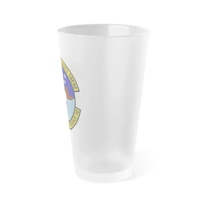 507th Aircraft Maintenance Squadron (U.S. Air Force) Frosted Pint Glass 16oz - Go Mug Yourself