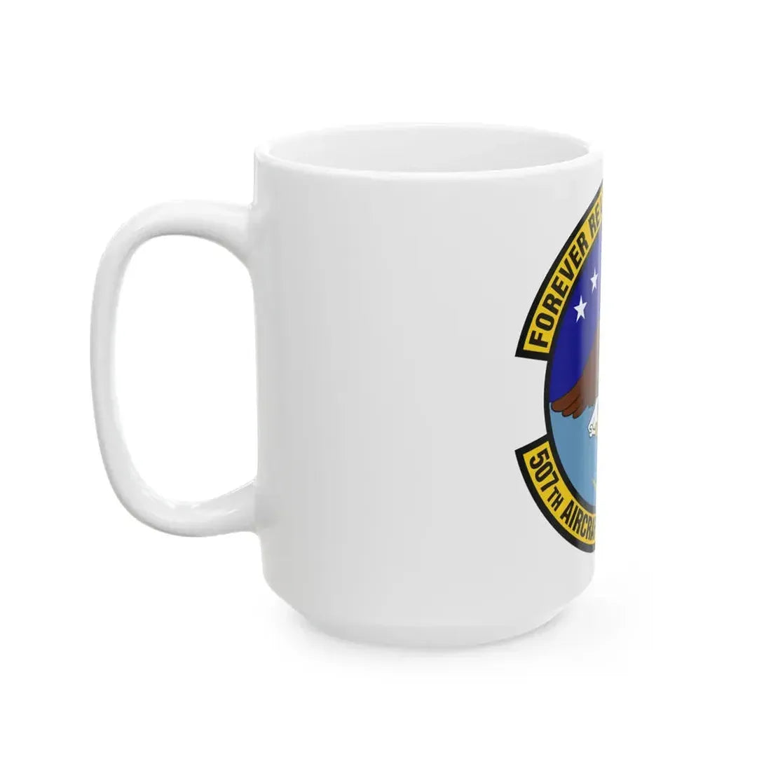 507th Aircraft Maintenance Squadron (U.S. Air Force) White Coffee Mug - Go Mug Yourself