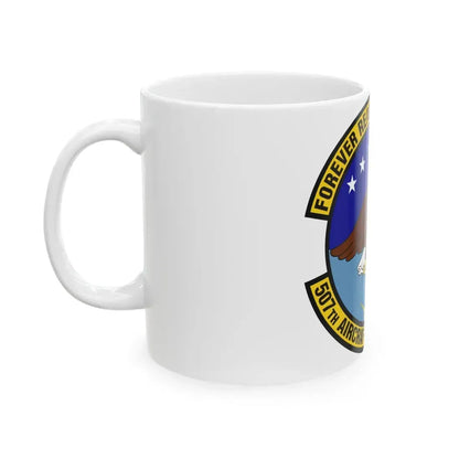 507th Aircraft Maintenance Squadron (U.S. Air Force) White Coffee Mug - Go Mug Yourself