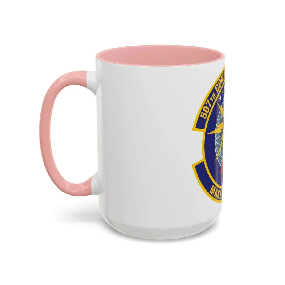 507th Communications Flight (U.S. Air Force) Accent Coffee Mug - Go Mug Yourself