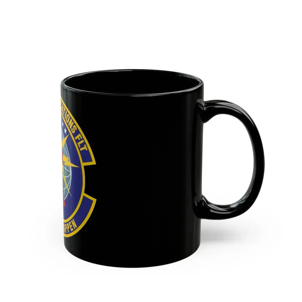 507th Communications Flight (U.S. Air Force) Black Coffee Mug - Go Mug Yourself