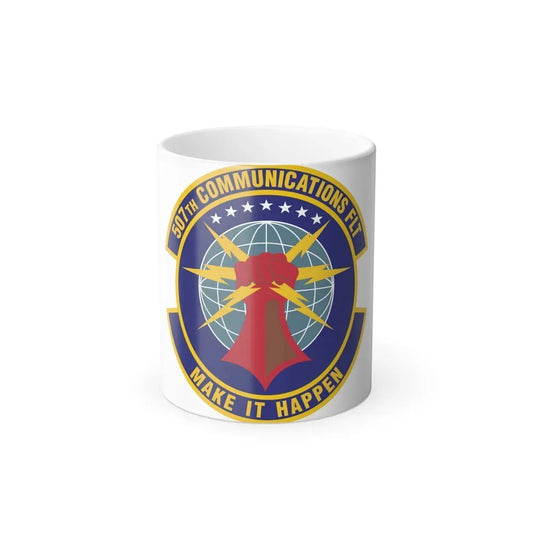 507th Communications Flight (U.S. Air Force) Color Changing Coffee Mug 11oz - Go Mug Yourself