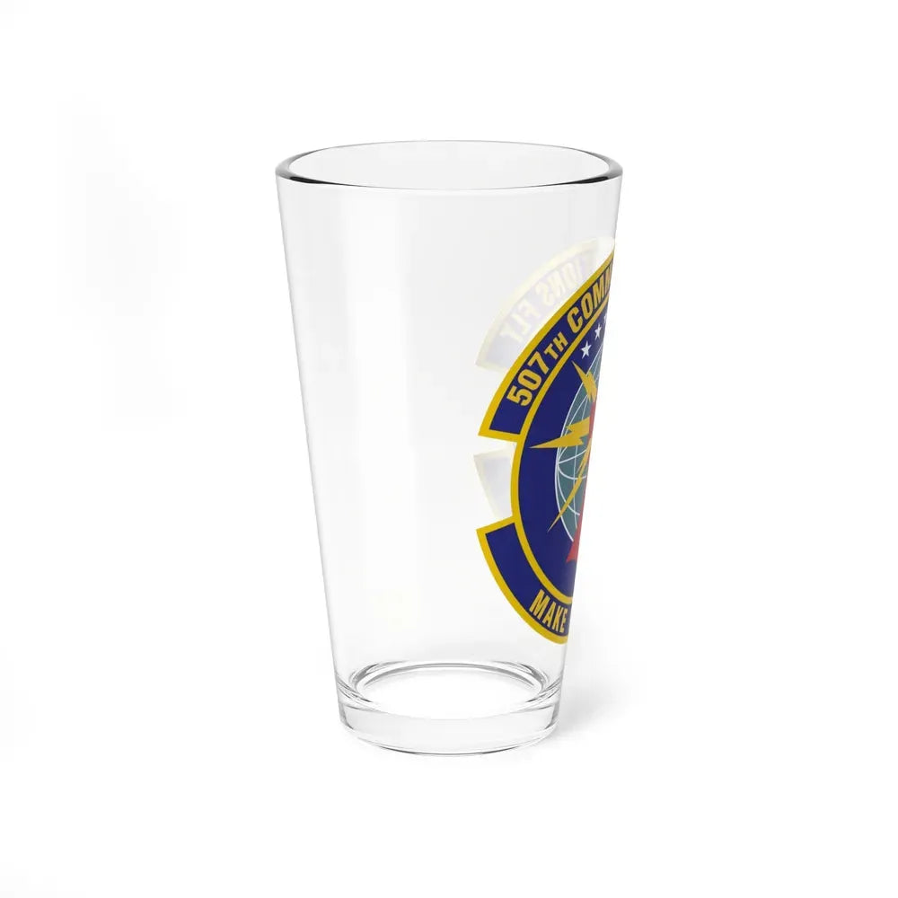 507th Communications Flight (U.S. Air Force) Pint Glass 16oz - Go Mug Yourself