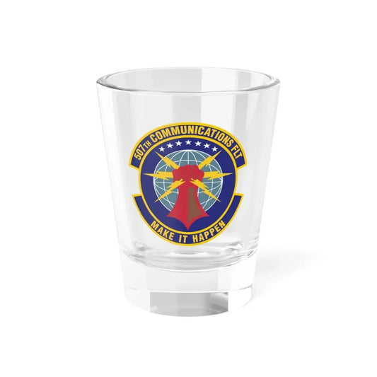507th Communications Flight (U.S. Air Force) Shot Glass 1.5oz 1.5oz - Go Mug Yourself