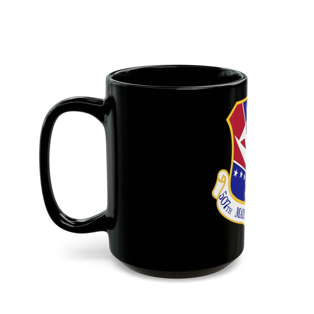 507th Maintenance Group (U.S. Air Force) Black Coffee Mug-Go Mug Yourself