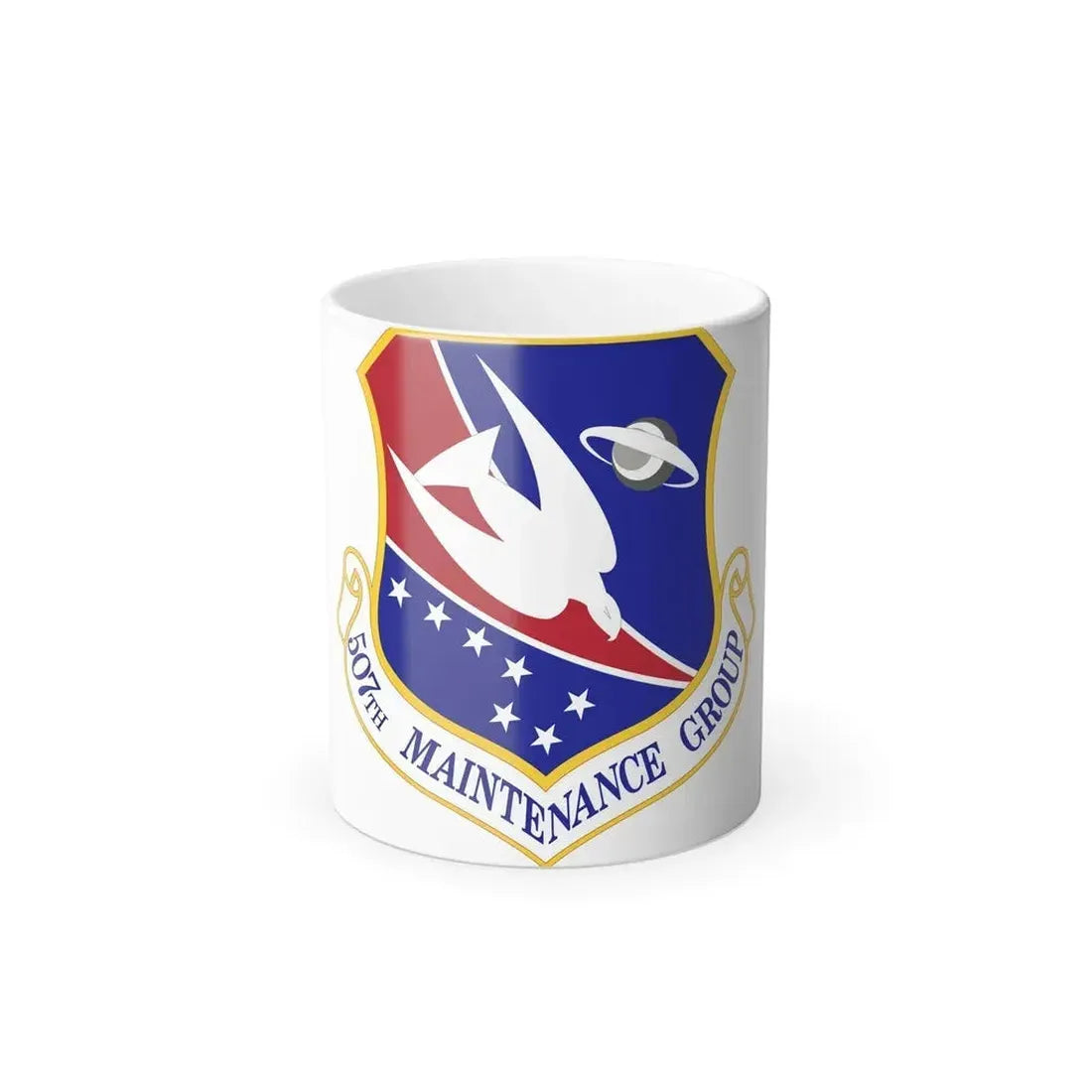 507th Maintenance Group (U.S. Air Force) Color Changing Coffee Mug 11oz - Go Mug Yourself