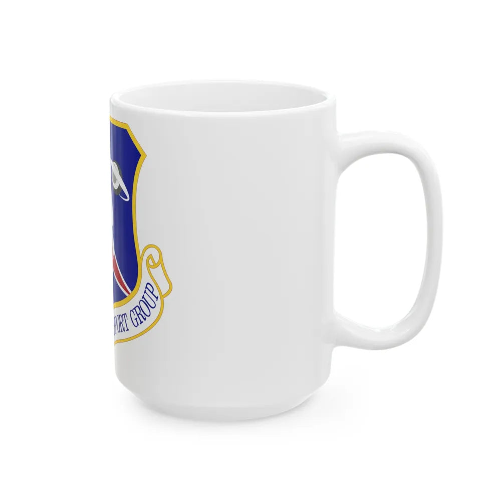 507th Mission Support Group (U.S. Air Force) White Coffee Mug-Go Mug Yourself