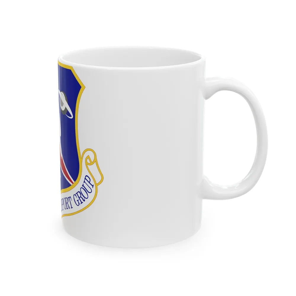 507th Mission Support Group (U.S. Air Force) White Coffee Mug-Go Mug Yourself