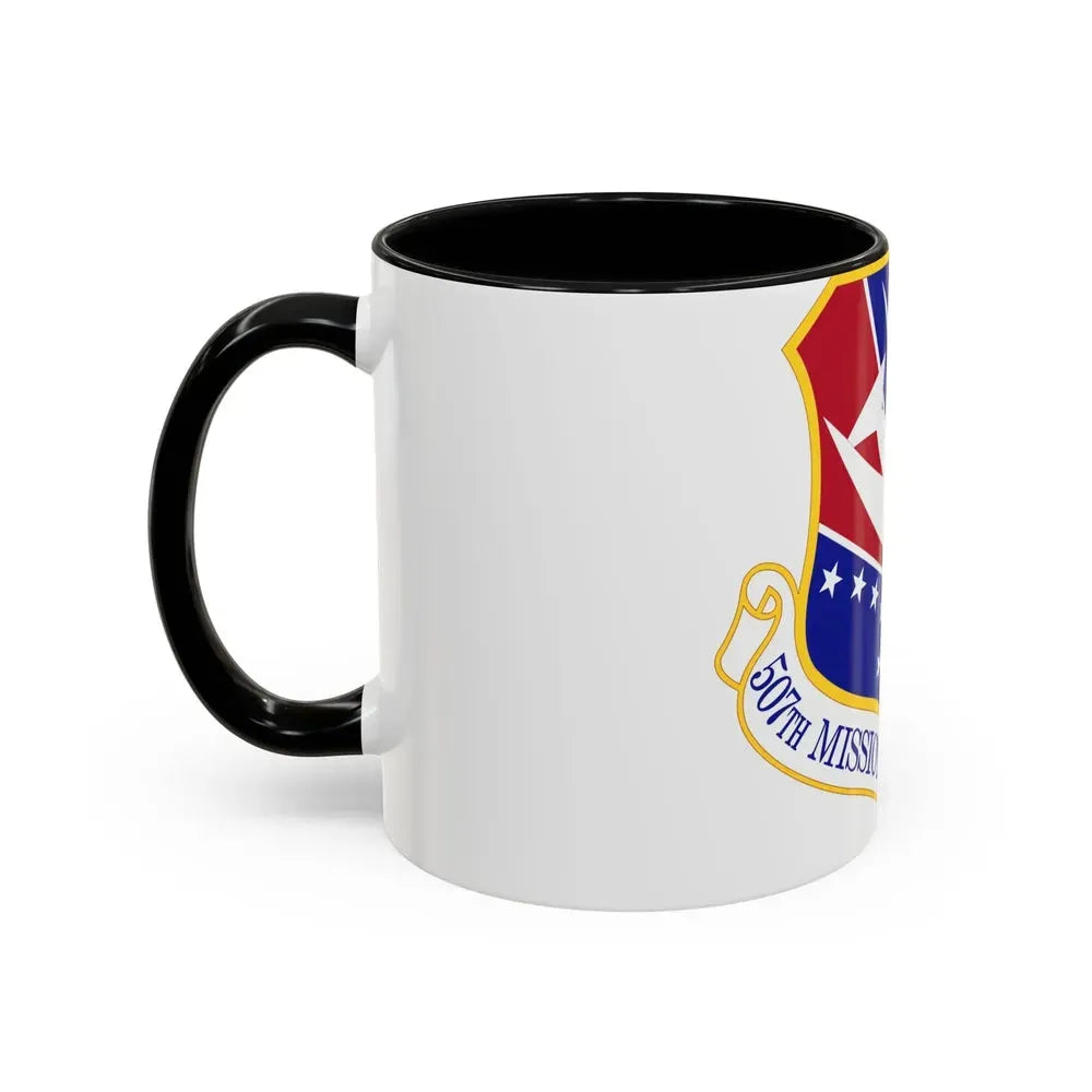 507th Mission Support Group (U.S. Air Force) Accent Coffee Mug - Go Mug Yourself