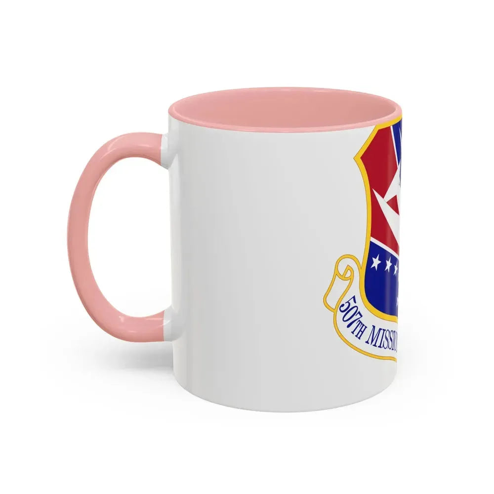 507th Mission Support Group (U.S. Air Force) Accent Coffee Mug - Go Mug Yourself