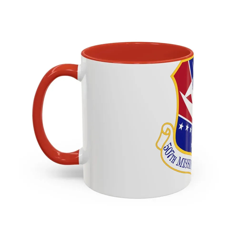 507th Mission Support Group (U.S. Air Force) Accent Coffee Mug - Go Mug Yourself