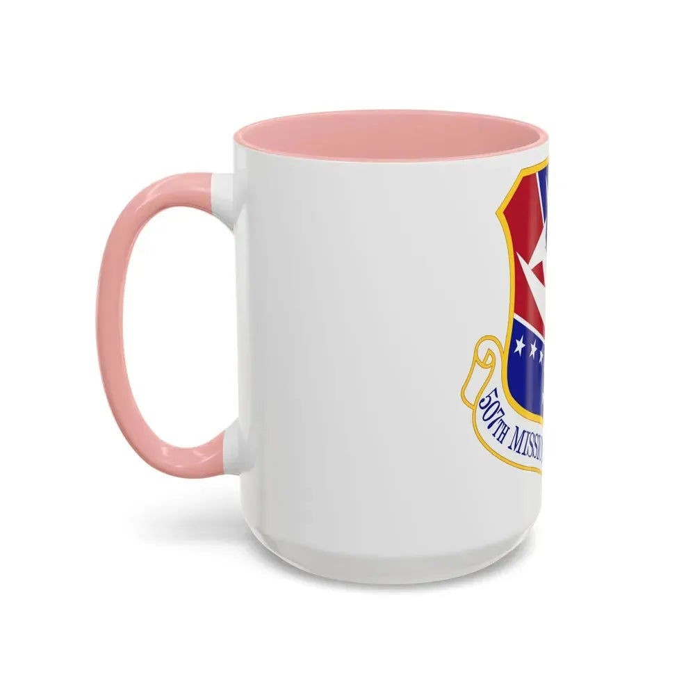 507th Mission Support Group (U.S. Air Force) Accent Coffee Mug - Go Mug Yourself