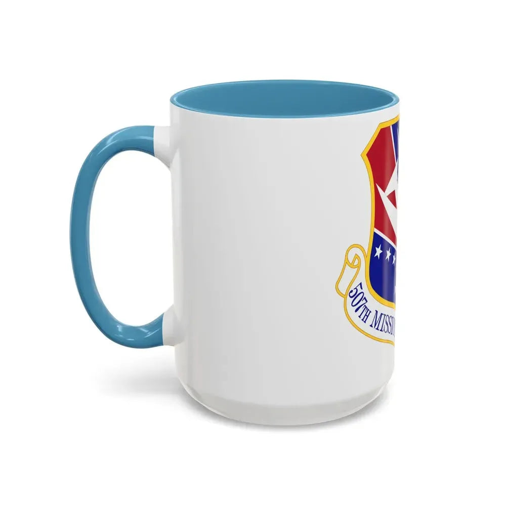 507th Mission Support Group (U.S. Air Force) Accent Coffee Mug - Go Mug Yourself