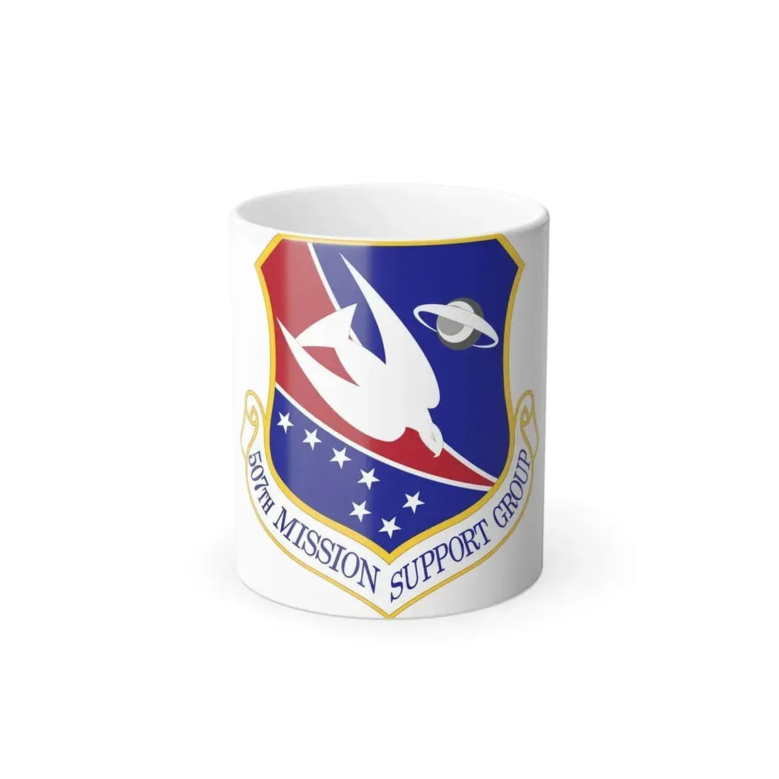 507th Mission Support Group (U.S. Air Force) Color Changing Coffee Mug 11oz - Go Mug Yourself