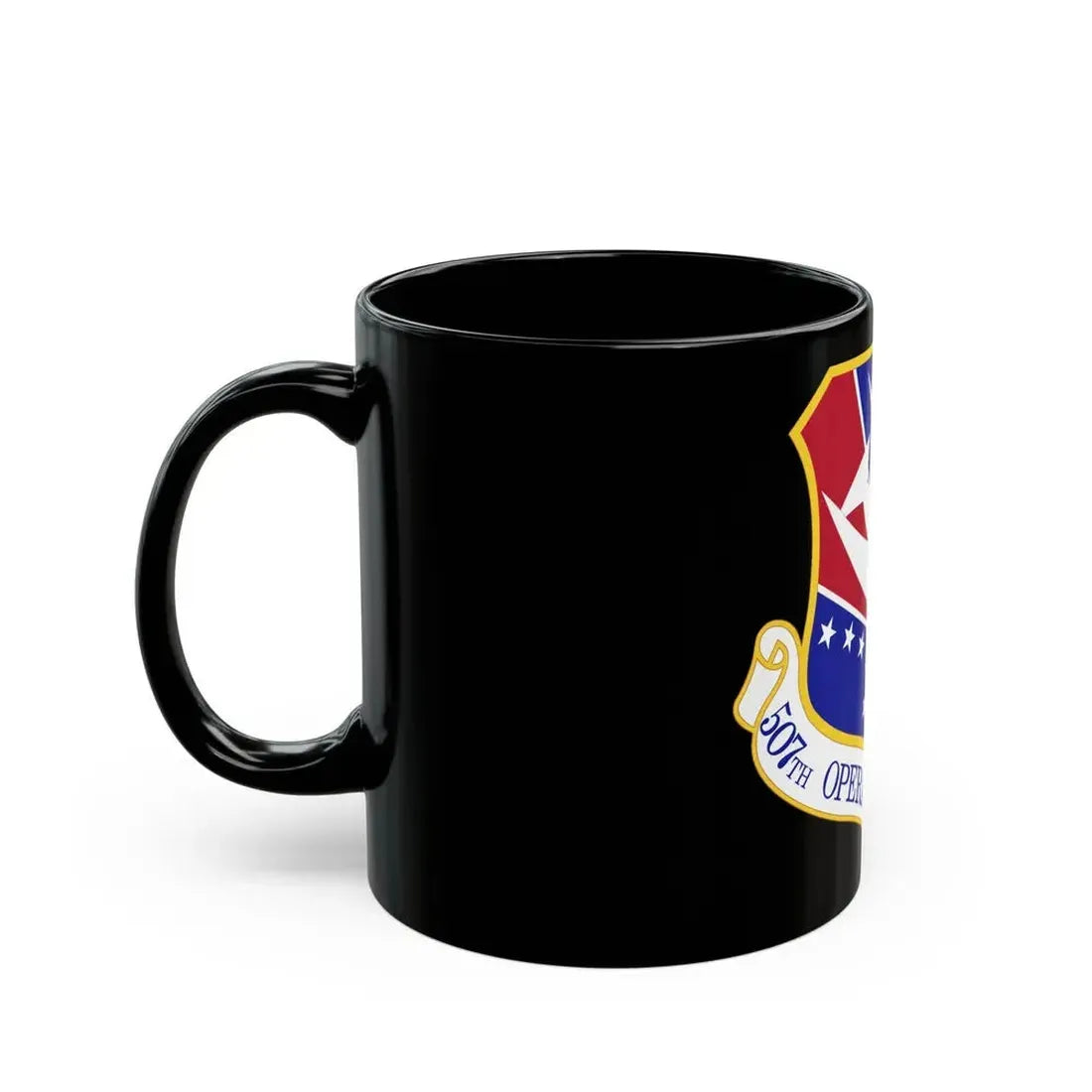 507th Operations Group (U.S. Air Force) Black Coffee Mug - Go Mug Yourself