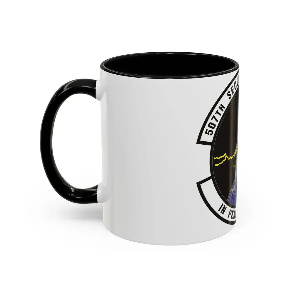 507th Security Forces Squadron (U.S. Air Force) Accent Coffee Mug - Go Mug Yourself