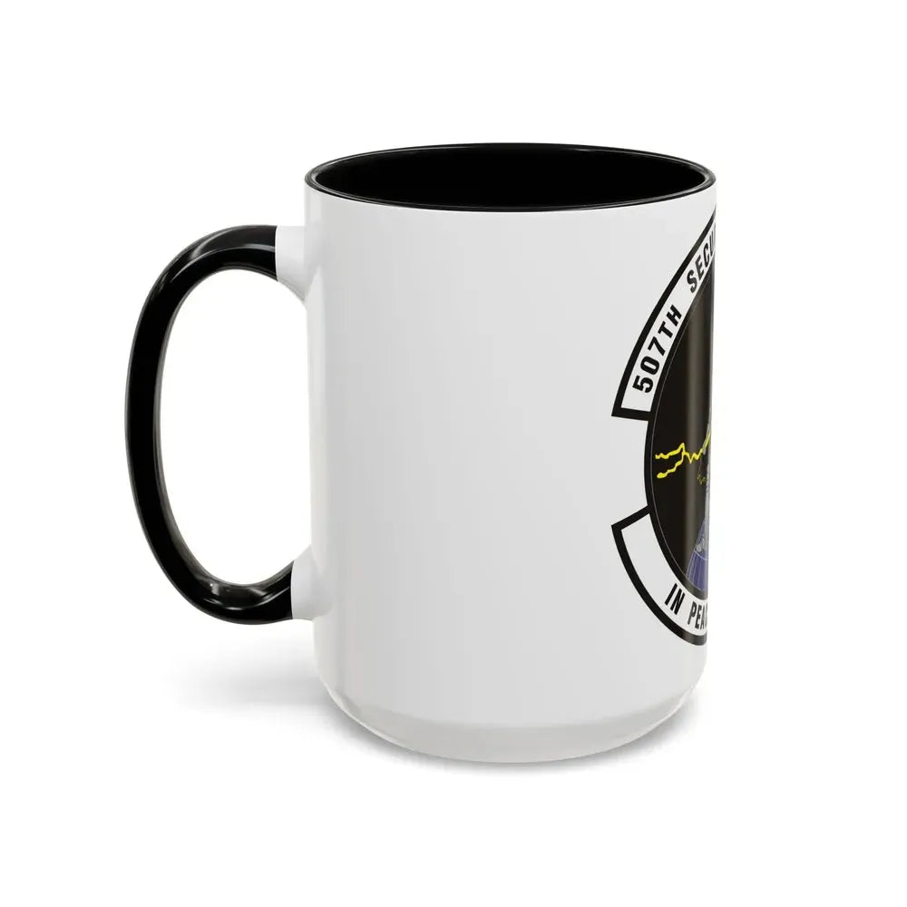 507th Security Forces Squadron (U.S. Air Force) Accent Coffee Mug - Go Mug Yourself