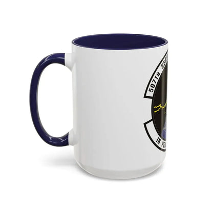 507th Security Forces Squadron (U.S. Air Force) Accent Coffee Mug - Go Mug Yourself