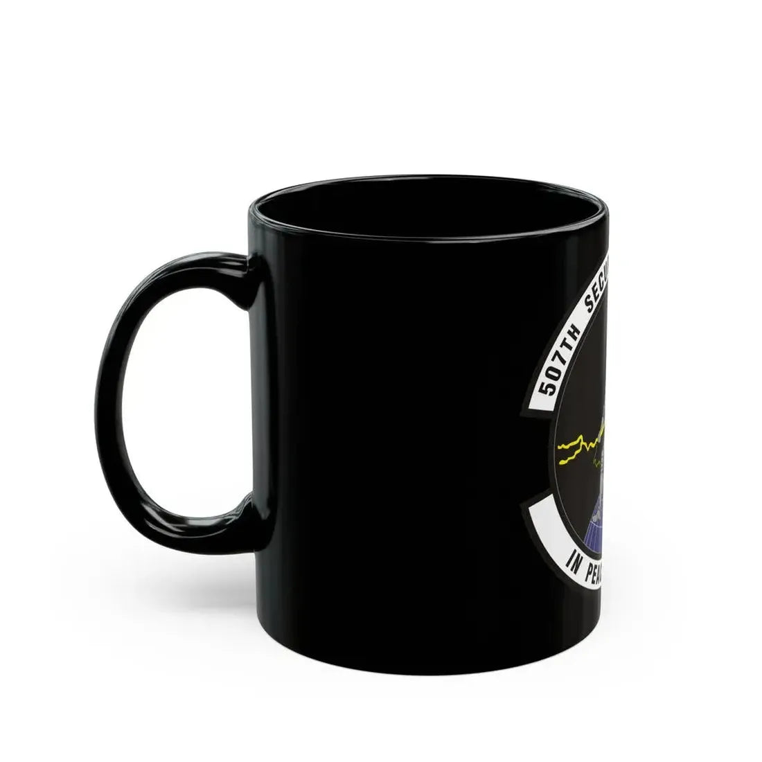 507th Security Forces Squadron (U.S. Air Force) Black Coffee Mug - Go Mug Yourself