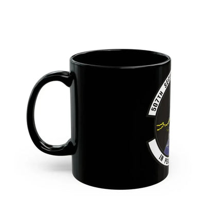 507th Security Forces Squadron (U.S. Air Force) Black Coffee Mug - Go Mug Yourself