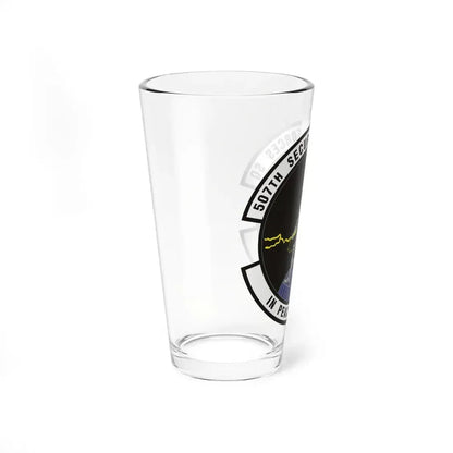 507th Security Forces Squadron (U.S. Air Force) Pint Glass 16oz - Go Mug Yourself