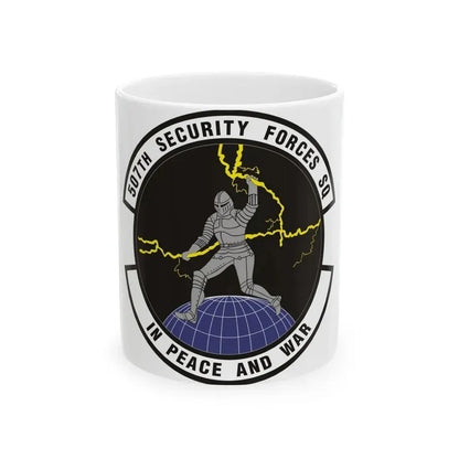 507th Security Forces Squadron (U.S. Air Force) White Coffee Mug 11oz - Go Mug Yourself