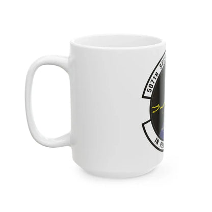 507th Security Forces Squadron (U.S. Air Force) White Coffee Mug - Go Mug Yourself