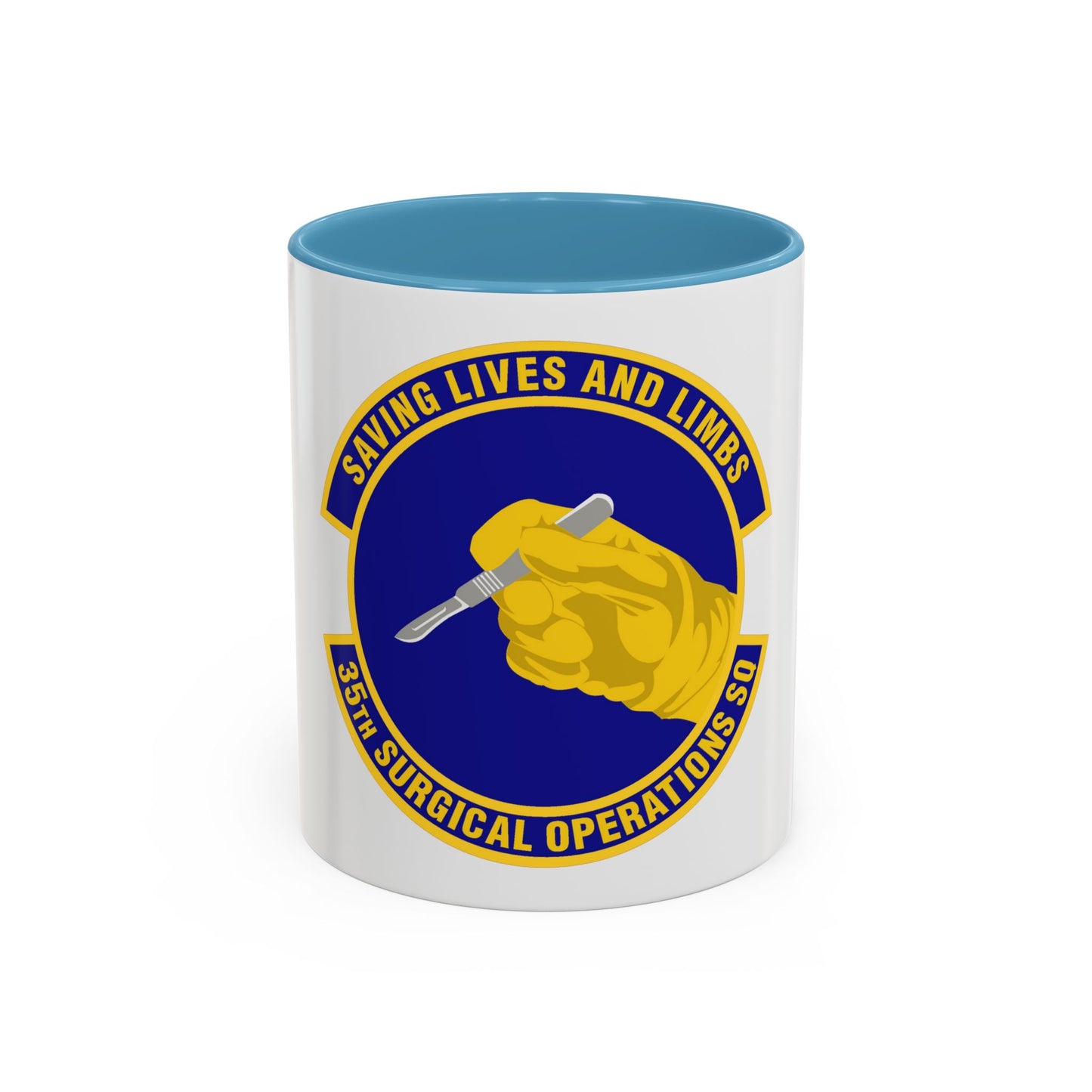 35th Surgical Operations Squadron (U.S. Air Force) Accent Coffee Mug