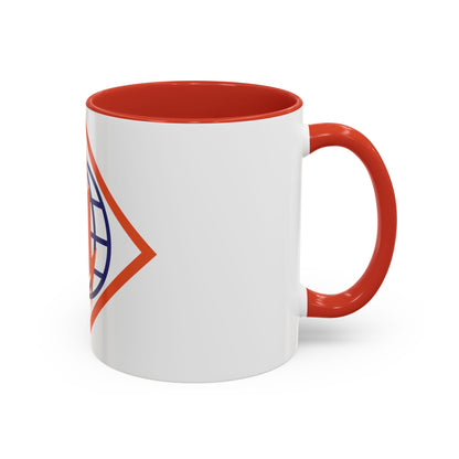 2d Signal Brigade (U.S. Army) Accent Coffee Mug