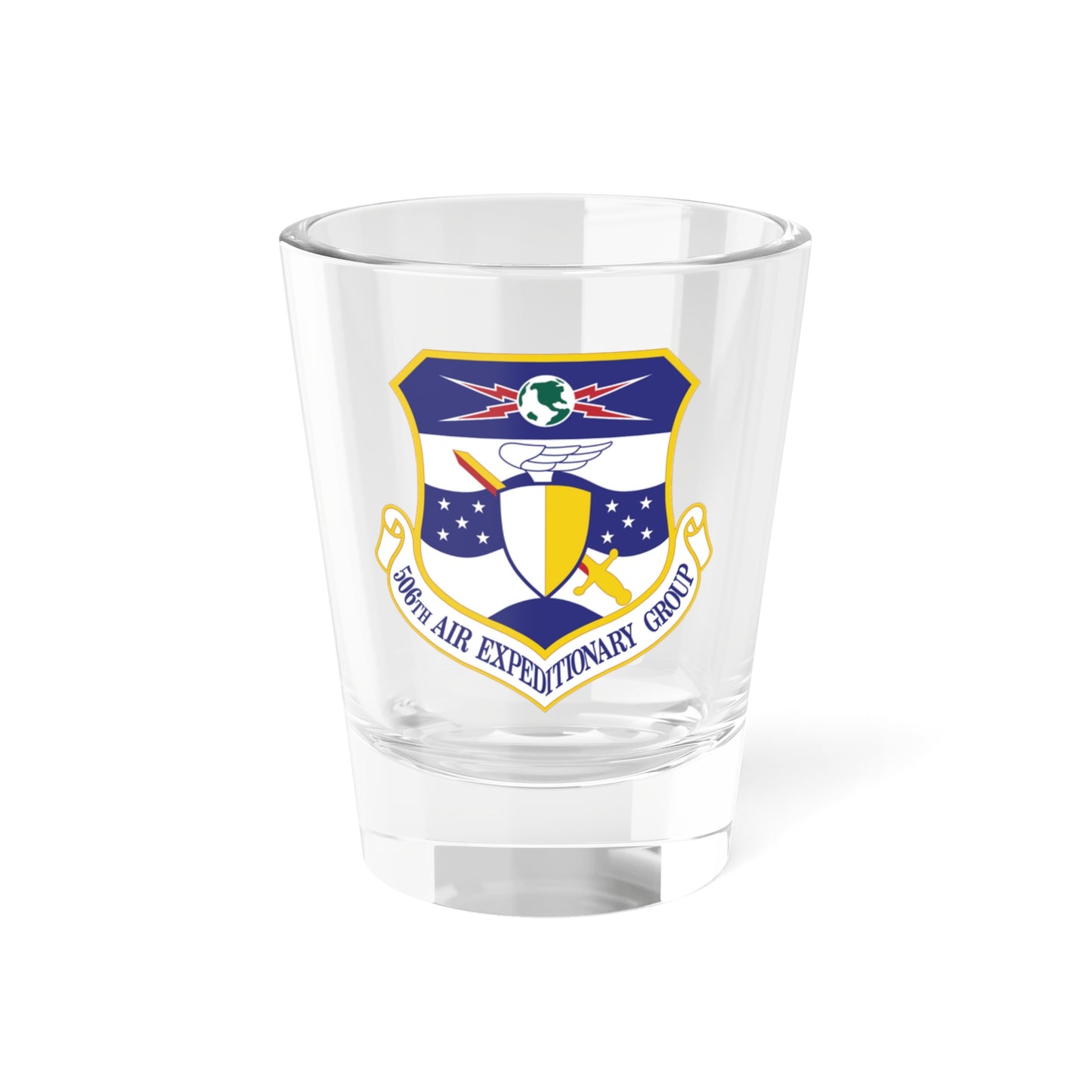 506th Air Expeditionary Group (U.S. Air Force) Shot Glass 1.5oz