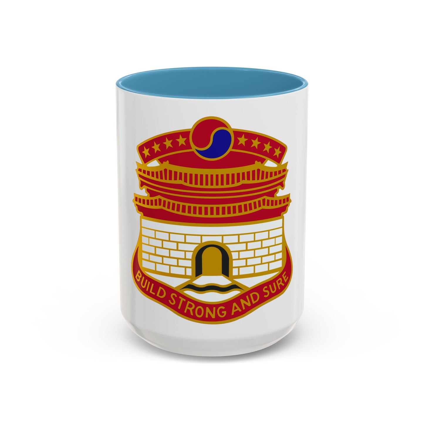 24 Engineer Group (U.S. Army) Accent Coffee Mug