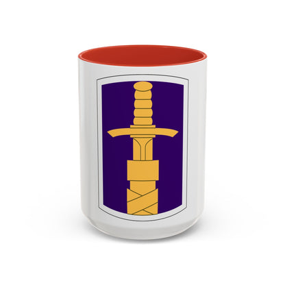 321 Civil Affairs Brigade (U.S. Army) Accent Coffee Mug