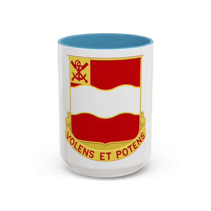 4 Engineer Battalion (U.S. Army) Accent Coffee Mug