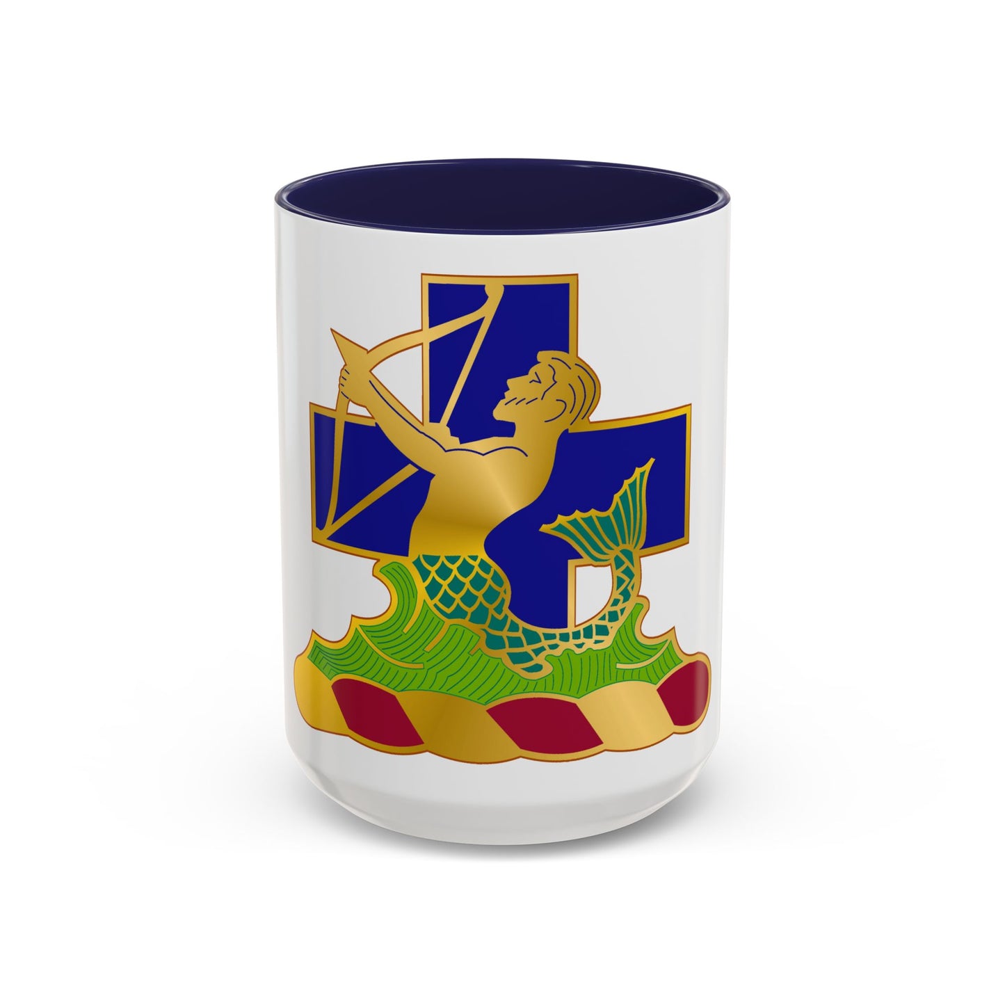 10th Antiaircraft Artillery Automatic Weapons Battalion (U.S. Army) Accent Coffee Mug