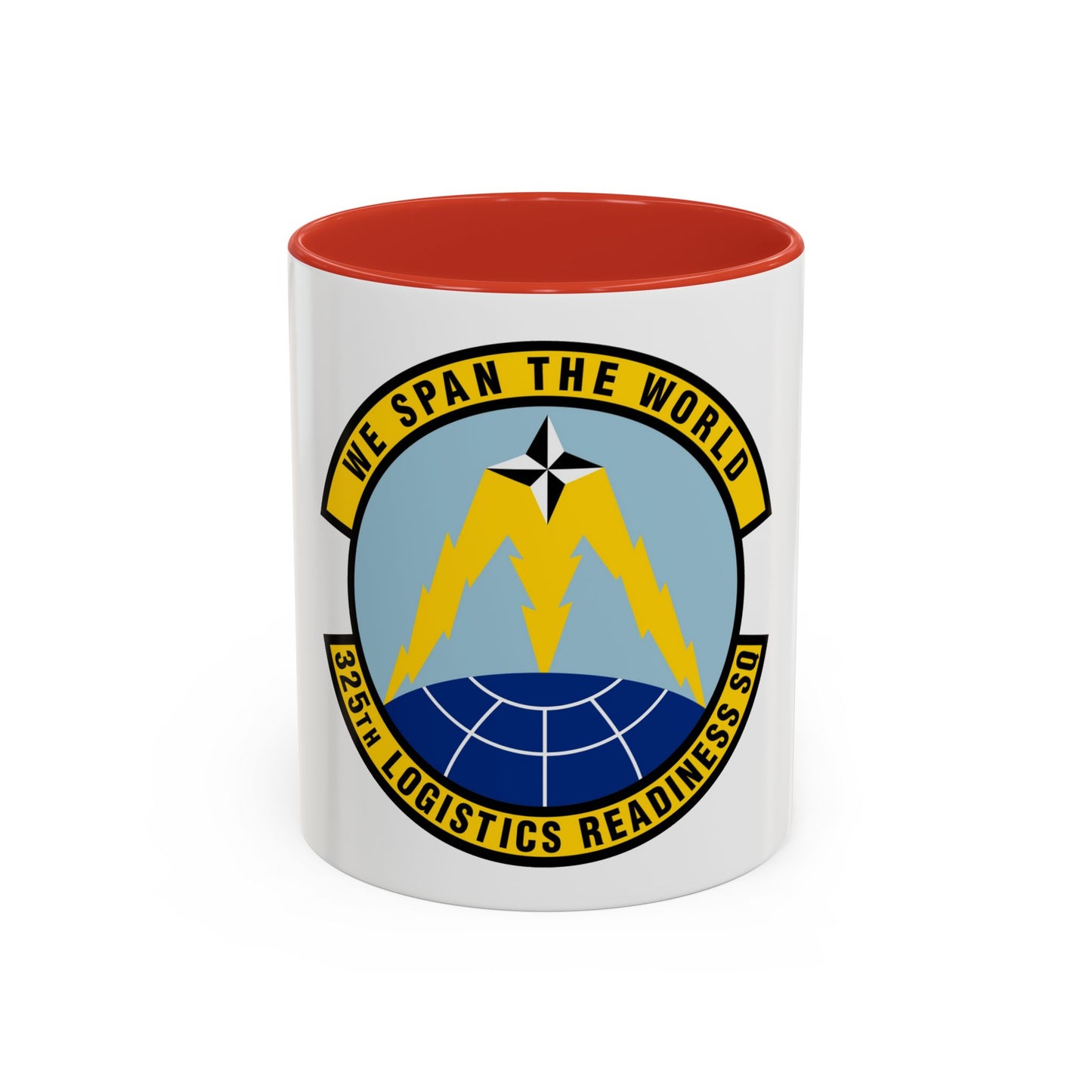 325 Logistics Readiness Squadron ACC (U.S. Air Force) Accent Coffee Mug