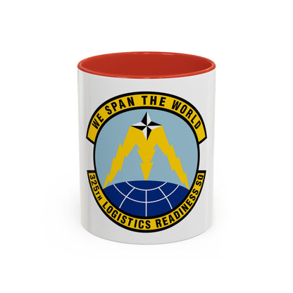 325 Logistics Readiness Squadron ACC (U.S. Air Force) Accent Coffee Mug