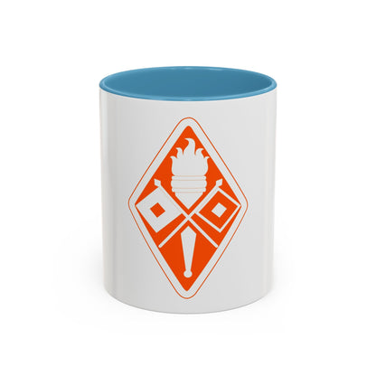 Signal Center and Fort Gordon and School (U.S. Army) Accent Coffee Mug