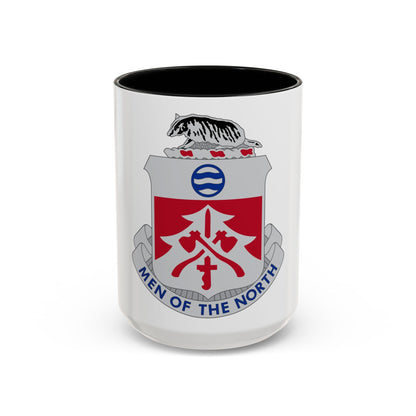 724 Engineer Battalion (U.S. Army) Accent Coffee Mug